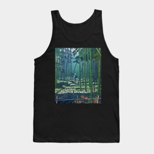 Beautiful Bamboo Grove Japanese Vintage Art Ukiyo-e Tank Top